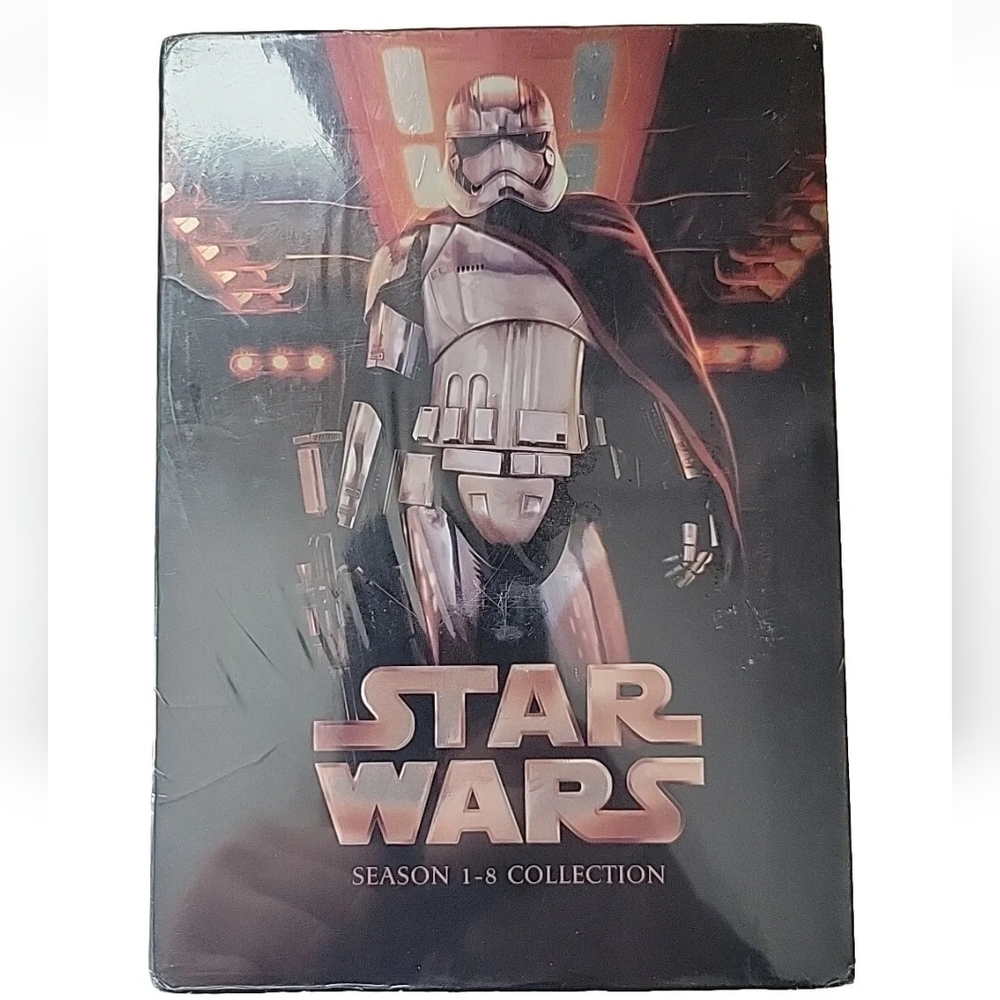 Star Wars The Complete Saga Season 1-8 Collection Dvd 14 Disk, NEW SEALED